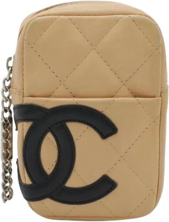 Chanel Pre-owned Mini Bags, female, Beige, Size: ONE SIZE Pre-owned Mini Bag
