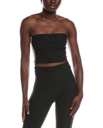 Beyond Yoga Spacedye Line Up Strapless Cropped Top