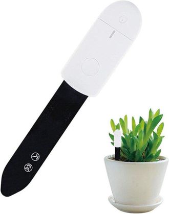 OEM Sensor Inteligente De Humedad Para Suelo - Detector Digital De Humedad - Cuidado De Plantas - Tecnolog&iacute;a Capacitiva - 22,2 X 5,99 Cm - Blanco