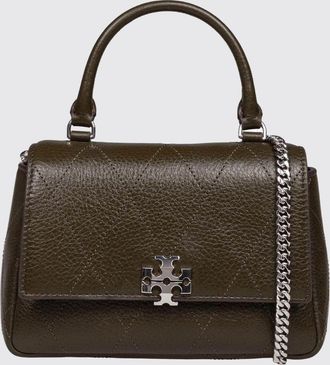 Tory Burch Mini borsa Charlie in pelle matelass&eacute; con tracolla a catena