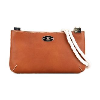 Celine Pre-owned Shoulder Bags, female, Brown, Size: ONE SIZE Pre-owned Elegant Shoulder Bag with Decorative Strap