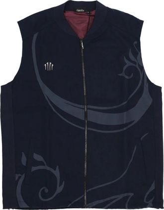 Dolly Noire Jhin Gilet X League of Legends - Heren - Bodywarmers - Zwart - L - Katoen - Jassen