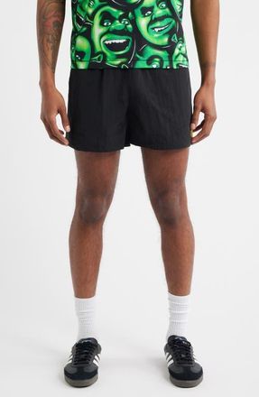 Market Smiley Classic Tech Shorts in Black at Nordstrom, Size X-Large