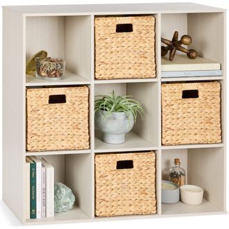 Best Choice Products 9-Cube Storage Organizer, 11in Shelf Opening, Bookcase w/ 3 Removable Back Panels