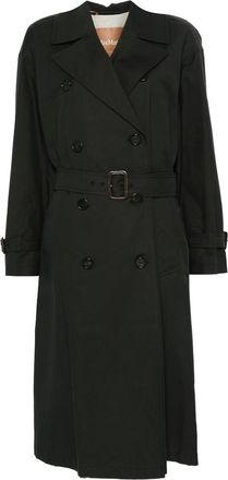 Max Mara Double-breasted Belted Coat