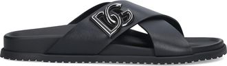 Dolce & Gabbana Slide Sandals Logo