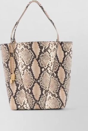 Chlo&eacute; chlo&eacute; spin leather tote bag