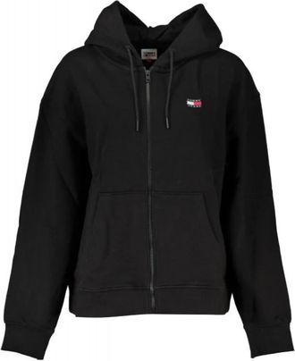 Tommy Hilfiger Felpe Nero - Dames - Vesten met rits - Zwart - 2XS - Hoodies & sweatvesten