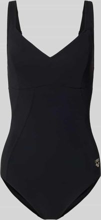 Arena Badeanzug mit Shaping-Effekt und V-Ausschnitt Modell Vertigo in Black, Gr&ouml;&szlig;e 40