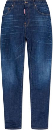 Dsquared2 Jeans 642 - Heren - Loose Fit Jeans - Blauw - 3XL - Katoen - Jeans