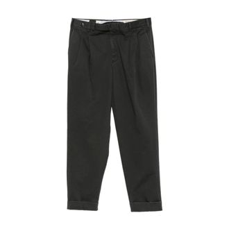 Pantaloni Torino Pantalones con vuelta y pinzas - Trousers - Hombre - Gris - L