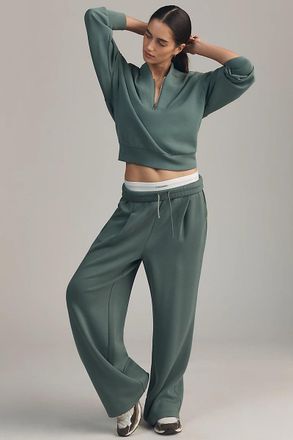 Varley Extra-Wide-Leg Pull-On Pants
