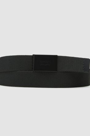 Levi's Cintur&oacute;n con logotipo a tono - Hombre - One Size - Negro / Black