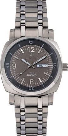 Nautis Stealth Bracelet Watch w/Day/Date in Grey at Nordstrom