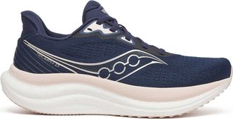 Saucony Streamlined Navy Athletic Sneakers with Cushioned Midsole