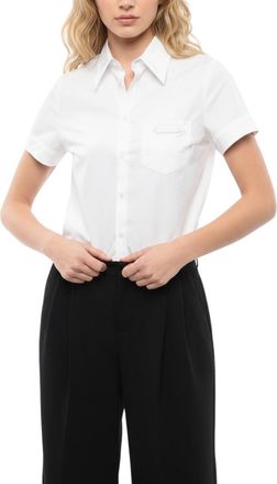 Dsquared2 White Regular Solid Shirt