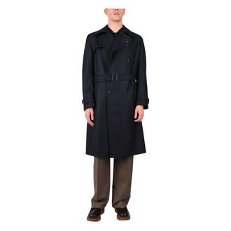 Tagliatore Gabardina Born - Coats - Hombre - Azul - XL