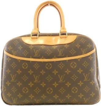 Louis Vuitton Pre-owned Handbags, female, Brown, Size: ONE SIZE Pre-owned Vintage Monogram Canvas Handbag