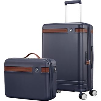 Samsonite Virtuosa Train Case & Carry On 2-Piece Set in Blue at Nordstrom