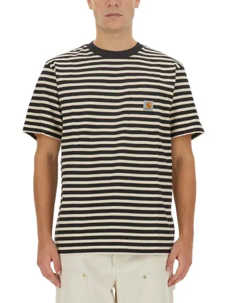 Carhartt Work in Progress Carhartt Wip Striped T Shirt