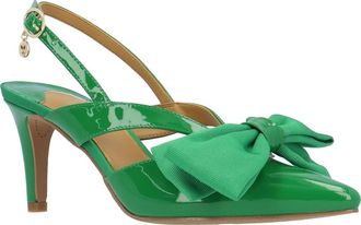 J. Rene&eacute; Morigen Slingback Pointed Toe Pump in Green at Nordstrom, Size 10.5