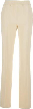 Twinset Broeken, Dames, Wit, XS, Wijde broek