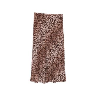 Rixo Kelly Leopard-print Maxi Skirt