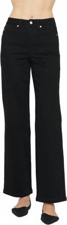 Judy Blue Tummy Control Classic Straight Jeans In Black