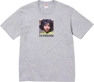 SUPREME SS26 Aretha T-Shirt Heather Grey SUP-SS26-161-GRY
