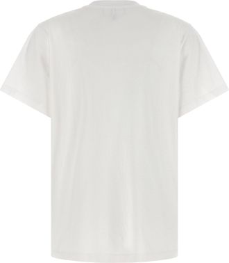 Ganni Strawberry-Print Cotton Jersey T-shirt - White