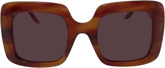 Gucci Violet Square Ladies Sunglasses GG0896S 004 52