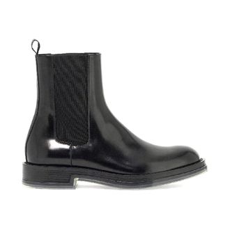 Alexander McQueen Schoenen, Heren, Zwart, 42 EU, Leer, Leather Boot