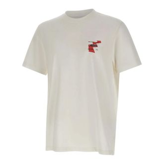 HUGO BOSS Hugo, T-Shirts, male, White, Size: 2XL Te_Movement T-Shirt