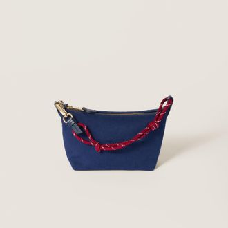 Miu Miu Gabardine pouch