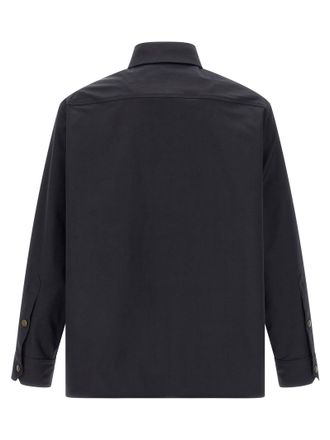 Valentino Garavani Logo-Patch Nylon Jacket - Black