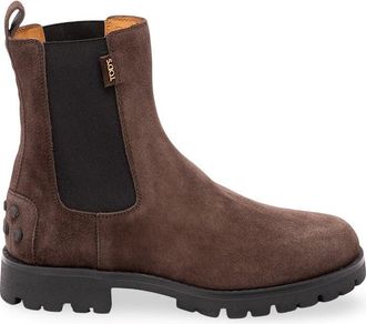 Tod's Ankle Boots In Suede Leather