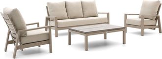 Tierra Outdoor Musone/Flip-Up stoel-bank loungeset 4-delig 5-zits verstelbaar