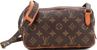 Louis Vuitton Pochette Marly Bandouliere Bag Monogram Canvas crossbody bag - Bruin