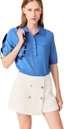 Maje Tweed skort in Ecru at Nordstrom, Size 42
