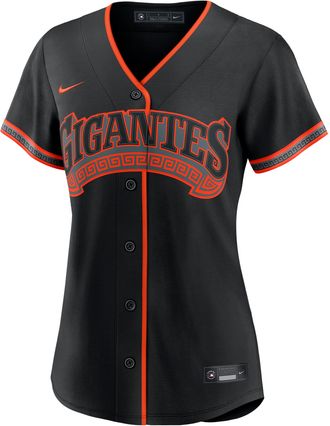 Nike Jung Hoo Lee San Francisco Giants Nike Womens MLB Replica Jersey in Black | RPW60IQ9GI9-42T
