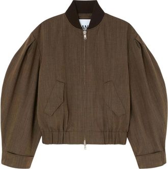 Ganni Mujer, Chaquetas, Marr&oacute;n, Talla: XS