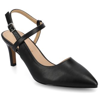 Journee Collection Women & apos;s Scipio Medium and Wide Width Pumps