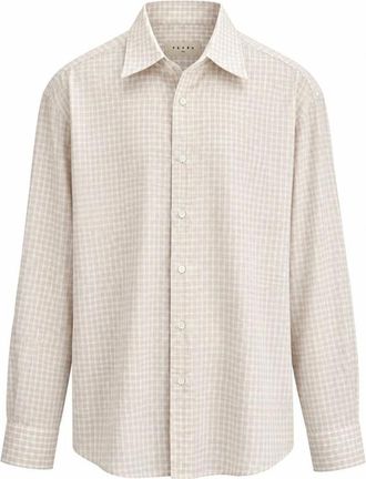 Paura Camicia a quadri - - Shirts - Uomo - Bianco - XL