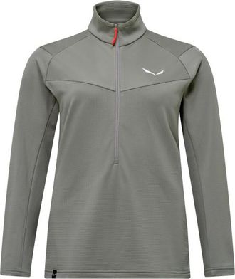 Salewa Puez Cammino PL Half Zip Jacket Fleecepullover f&uuml;r Damen | grau
