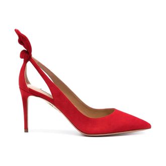 Aquazzura Pumps, female, Red, Size: 7 1/2 US Red Elegant High Heel Pumps