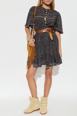 Isabel Marant Dress Daynia, Womens, Black