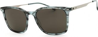HUGO BOSS BOSS 1694/S 0VQ7 IR Striped Grey Ruthenium/Grey