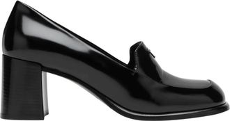 Prada Mocassins - Dames - Pumps - Zwart - 39 EU - Schoenen