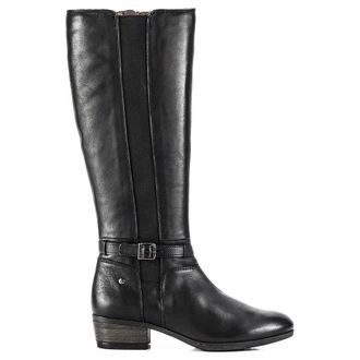 Pikolinos Daroca W1U-9528 Leather Womens Boots - UK 8-8.5 - US 10-10.5 Women - EU 41 - Black - Size:UK 8-8.5