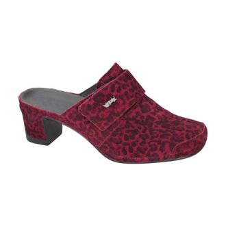 Vital 199205 JOY - Dames - Muiltjes - Rood - 38 EU - Leer - Schoenen